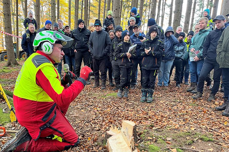 Maschinenvorführung